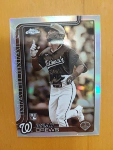 2025 Topps Chrome Dylan Crews Sepia RC Rookie Baseball Card Variation #146 - Picture 1 of 2