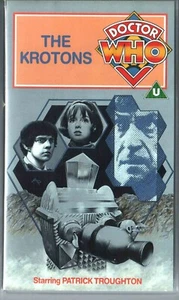 DOCTOR WHO - THE KROTONS - VHS PAL - COLLECTABLE - PATRICK TROUGHTON - Picture 1 of 1