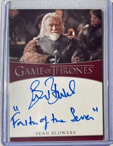 Game of Thrones The Complete Series Volume 2 Sean Blowers Inscription Autograph - Picture 1 of 2