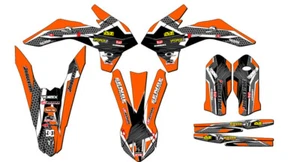XCF-W PODIUM 2016 Orange Senge kit de gráficos compatible con KTM - Imagen 1 de 10