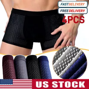 4 Stück Boxhero Bambusfaser Boxershorts, 4 Stück Bambusfaser Boxershorts US LAGER - Bild 1 von 21