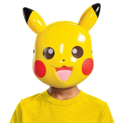 Máscara Pikachu Disfraz Accesorio Adultos Niños Pokemon Halloween Foto 1 de 2