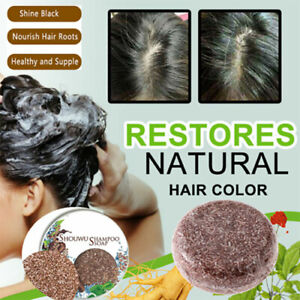 Hair Darkening Shampoo Bar -100% Natural Organic Conditioner and Repair CarY1