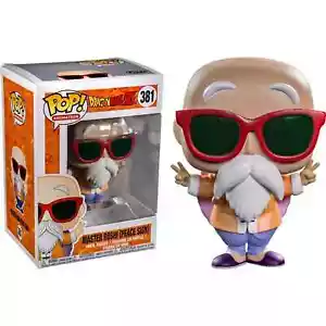 Funko Pop! Figura Vinilo Dragon Ball Z Master Roshi #381 (Signo de Paz) - Nuevo en Bo - Imagen 1 de 2