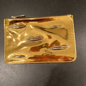 Nars cosmetics gold man ray zippered make up bag - Picture 1 of 3