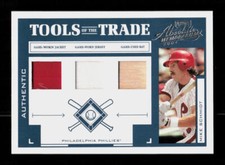 2004 Playoff Absolute Memorabilia #TT-102 Mike Schmidt Triple Relic /100