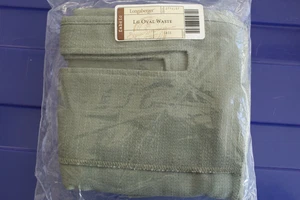 Longaberger Sage Green Solid Large Oval Waste Basket Liner #2779187 - NEW