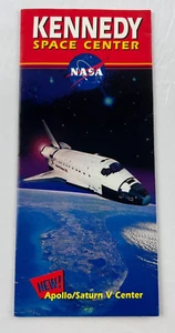 Centro Espacial Kennedy 1996 NASA Florida Parque Temático Folleto Guía - Imagen 1 de 4