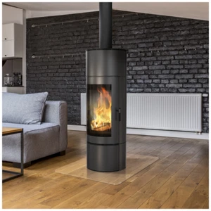 Kratki Kaminofen Kaminofen Kratki ANTARES 10 kW granit , modernes Des. - Bild 1 von 10