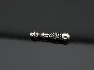 Imam Röhre Perlen Zubehör Teil 925 Silber zur Herstellung Gebetsperlen Misbaha 610228 - Bild 1 von 3