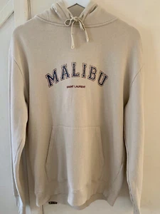 BN Saint Laurent Malibu Hoodie With Receipt this Season Size S UK 8/10 RRP £565 - Picture 1 of 12