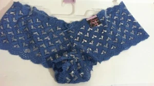 NEW - ( SecreTreasures ) Lace Hipster Panties ( Blueblitz ) Size 8 - Picture 1 of 4