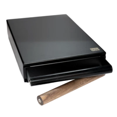 Espresso Perfetto Sudschublade Slim Schwarz