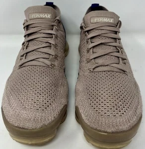 Nike Air VaporMax Flyknit 2 Diffused Taupe Shoes 942842-201 Men’s Size 9.5 - Foto 1 di 10