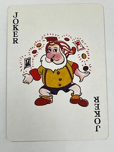 N) One Single Swap Playing Card Artistic Art Joker Elf Dwarf Juggling Money - Picture 1 of 2
