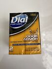 Dial For Men 24 Hour Odor Armor Bar Soap Antibacterial -1 Pack/2 BARS
