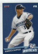 2012 West Michigan Whitecaps (Class A-Detroit Tigers) Warwick Saupold