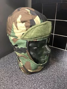 Gorra Woodland Camuflaje Clima Frío Aislante Casco Forro 7 Invierno Sombrero - Imagen 1 de 8