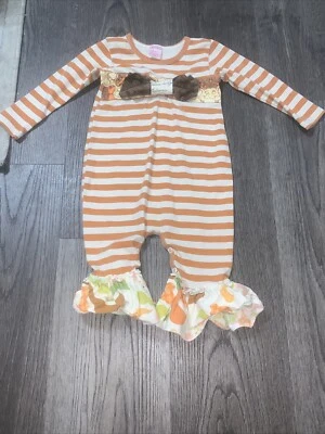 Mameluco Giggle Moon Niñas 18 Meses Acción de Gracias/Otoño  Foto 1 de 4