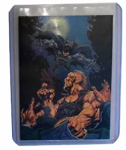1994 Batman Saga of the Dark Knight "portraits of the Batman" Spectra etch B5 - Picture 1 of 2