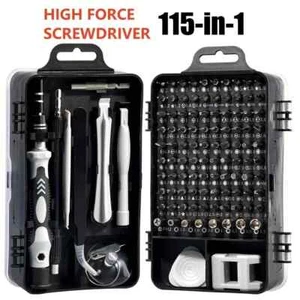 115 in 1 Precision Screwdriver Set Computer Laptop Repair Tool Kit Magnetic Bit - Picture 1 of 16