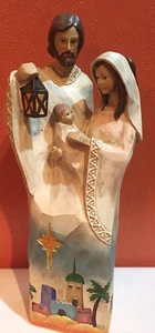 Figura María José Niño Jesús Decoración de Vacaciones Bellamente Pintada a Mano - Imagen 1 de 9