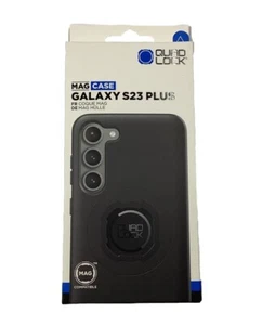 Quad Lock Motorcycle Samsung Galaxy S23Plus MAG Case Black QMC-GS23P - Picture 1 of 1