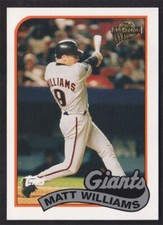 2005 Topps All-Time Fan Favorites #51 Matt Williams San Francisco Giants