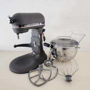 KitchenAid Professional 2001 6 KP2671XGR 6Qt cuenco elevador soporte mezclador gris imperial - Imagen 1 de 22