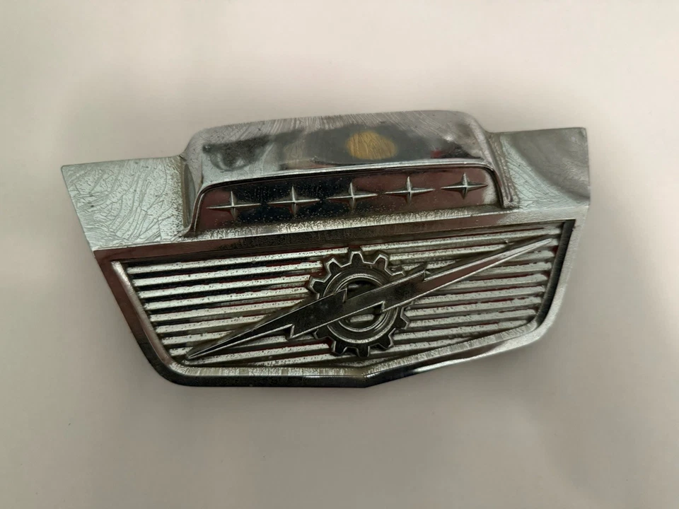 Ford Truck F100 F250 F350 1964 1965 1966 capó adorno emblema cromado Foto 1 de 4