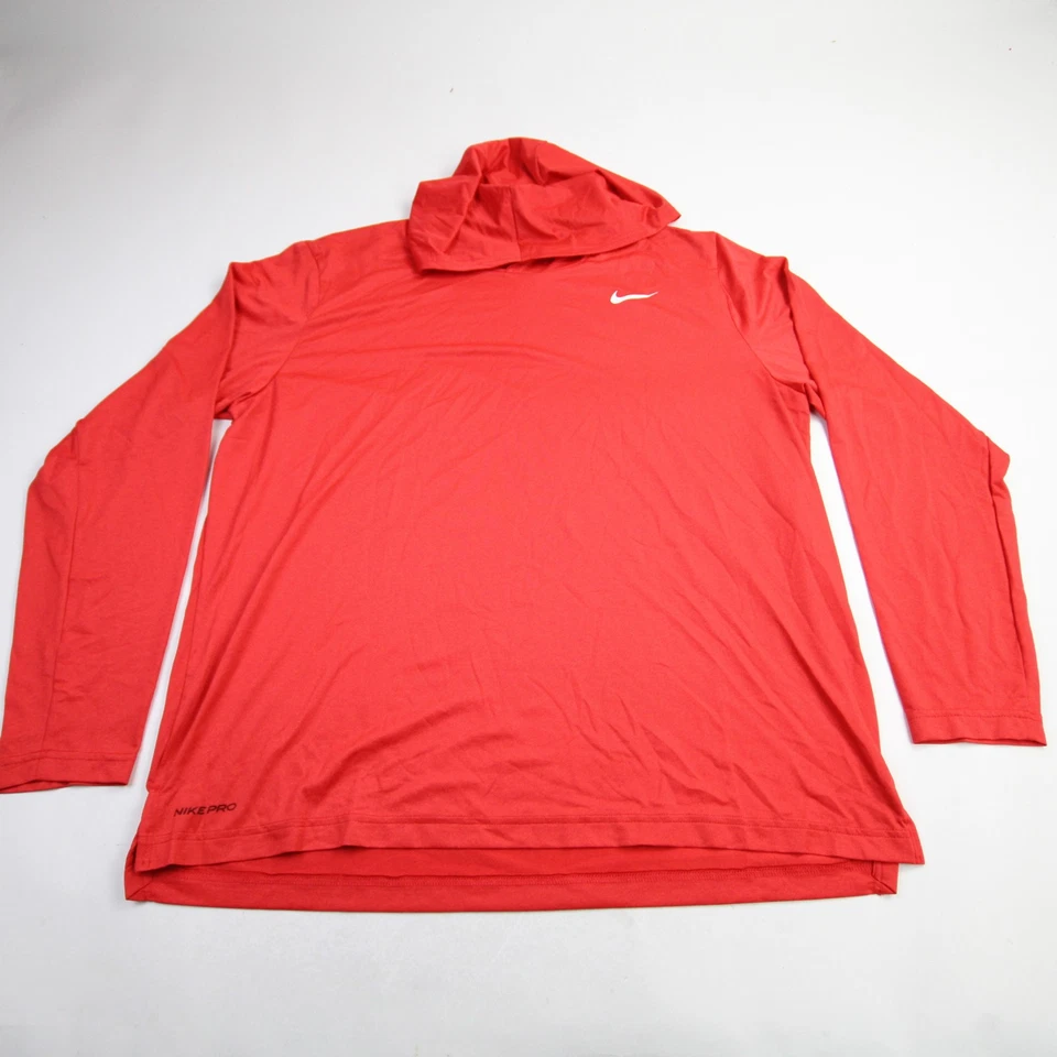 Camisa Nike Manga Larga Hombre Roja Nueva con Etiquetas Foto 1 de 1