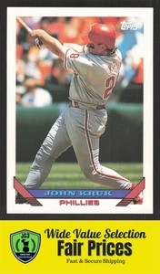 1993 Topps John Kruk #340 Philadelphia Phillies Baseball Card - Picture 1 of 2