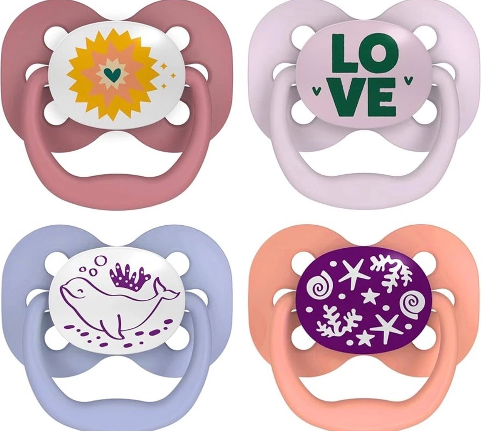 Chupetes, pezones y dientes para 0-16+ meses Foto 1 de 4