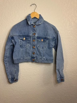 Chaqueta vaquera Forever 21 niñas talla junior pequeña Foto 1 de 4