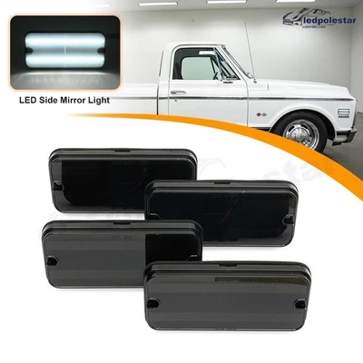 4x F＆RLED Side Marker Lights For GMC Chevy C/K 10/20/30 Jimmy Suburban K5 Blazer — 第 1/4 张图片