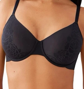 Wacoal 855380 Confidence Boost Bügel BH 34DD SCHWARZ - Bild 1 von 5
