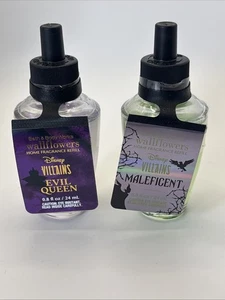 Bath And Body Works Wandblumen Nachfüllset zwei Disney Evil Queen Maleficent Neu mit Etikett - Bild 1 von 7