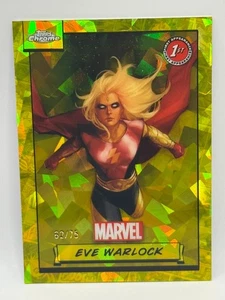 2024 Topps Chrome Marvel Sapphire #97 Eve Warlock Yellow /75 - Picture 1 of 2