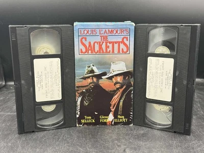 The Sackets Staring Sam Elliott  (VHS, 2-Tape Set) - Image 1 of 4