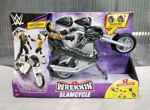 Mattel WWE Wrekkin Slamcycle with Undertaker Wrestling Figure - Picture 1 of 14