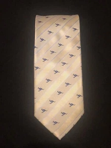 NEW Mens Australia Kangaroo retro vintage lemon weave TIE classy Silk look MTN15 - Picture 1 of 4