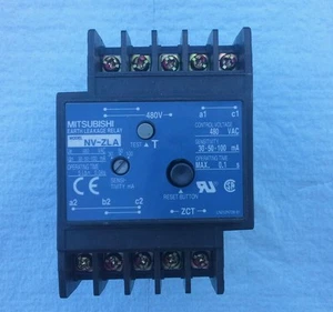Mitsubishi NV-ZLA Relè perdite di terra 480 VAC controllo tensione - Foto 1 di 1