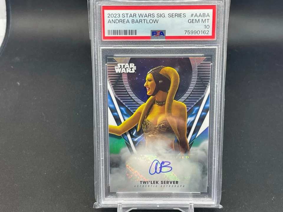 2023 Topps Signature Series - Star Wars - Twi'lek Server - Autograph - PSA 10 - Image 1 of 4