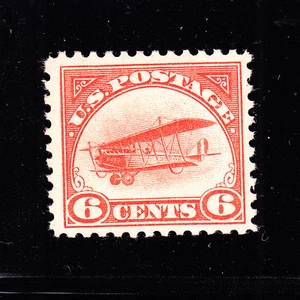 US C1 6c Air Mail First Issue Mint VF OG NH SCV $120 - Picture 1 of 2