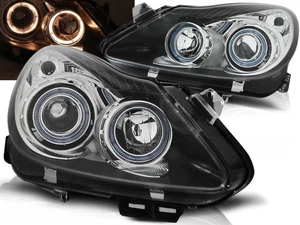 Angel Eyes Scheinwerfer Set in schwarz für Opel Corsa D 04.2006-2011 - Bild 1 von 4