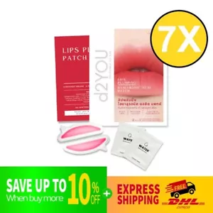 DHL EXPRESS 7X d2YOU Lips Plumping Hyaluronic Acid Patch Collagen Youthful - Picture 1 of 10