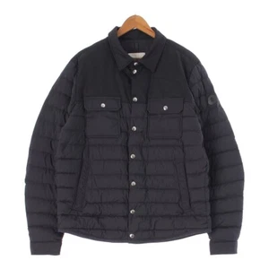 MONCLER 23AW Fauscoum Nylon Lana Sarga Panel Acolchado Abajo Chaqueta Blusa ou... - Imagen 1 de 18