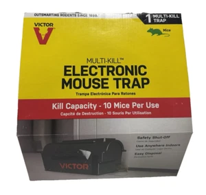 Victor Electronic Mouse Trap M260 Indoor Multi-Kill Humane New Sealed - Picture 1 of 5
