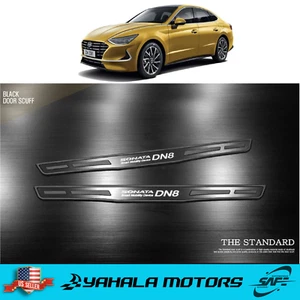 2PCS Front Inside Side Door Scuff Protector Silver for Hyundai Sonata 2020-2021 - Bild 1 von 6