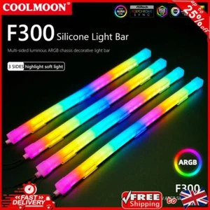 5V 3Pin 4Pin Flexible Lamp Strip ARGB AURA SYNC 26LED Silicone PC Case Light Bar - Picture 1 of 12